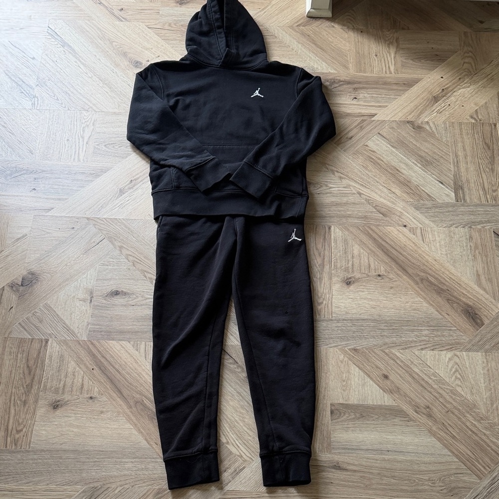 Jordan Kids Matching Set in Black